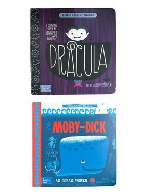 Little Masters Board Book Bundle: Dracula &  Moby Dick